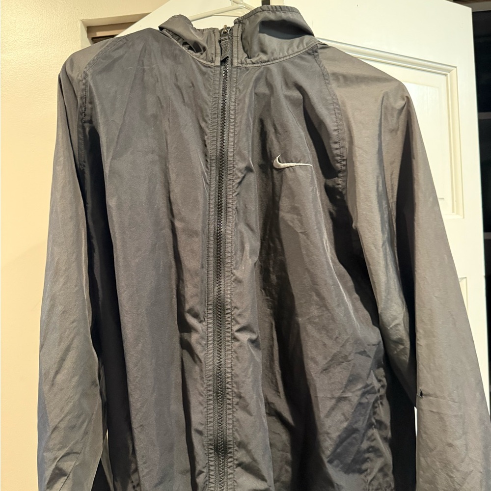 Vintage Nike Mens Windbreaker Lightweight Hooded Jacket